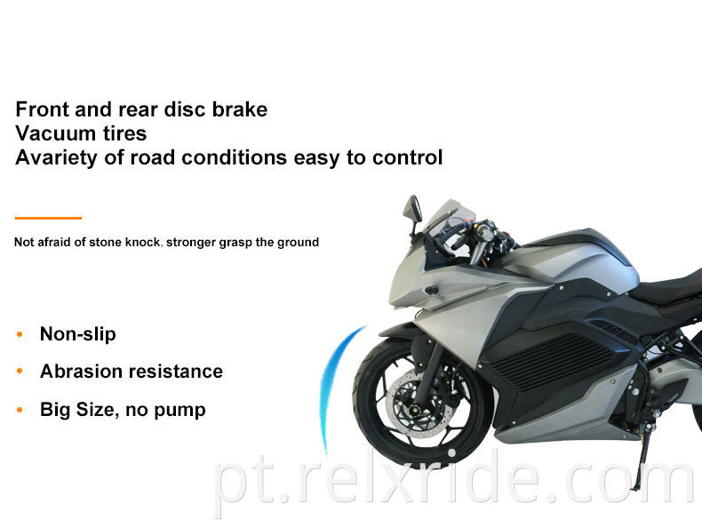 tubeless tire electric motorcycle